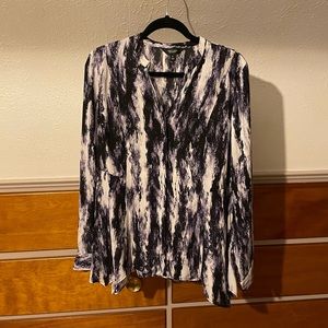 Purple light blouse